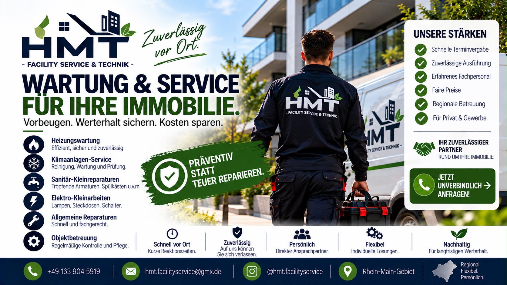 Wartung und Service